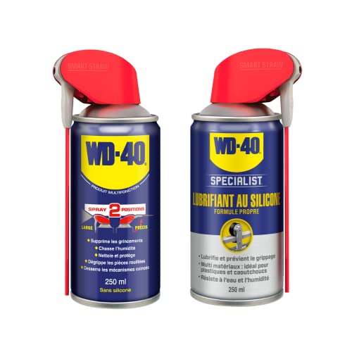 Lot WD-40, Produit Multifonction WD-40 Double Position 250ml + Lubrifiant