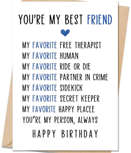 Cardevo Friend Birthday Card