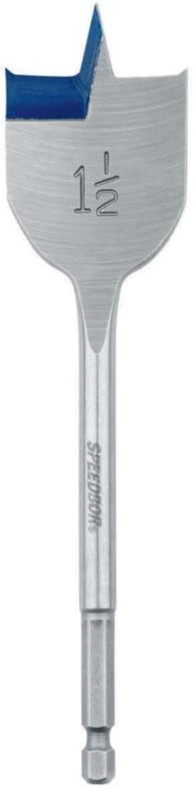Irwin Tools HAN88824 1-1/2" Spade Bit, Silver metallic
