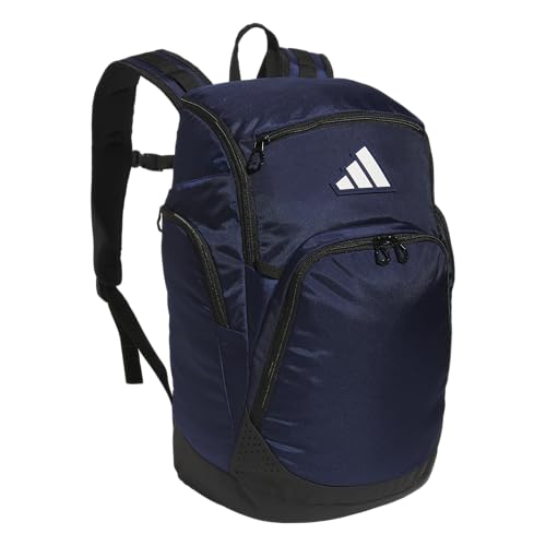 Image of adidas 5-Star Team 2 Backpack | Multi-Sport, Padded Laptop Sleeve, Organizer Pockets, Water-Bottle Pockets, Durable Build, School Gym & Travel Ready