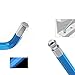 FOCMKEAS 3mm Ball End Hex Key Allen Wrench,Internal Hexagonal Wrench, L Shaped Long Arm S2 Steel Repairing Tool，Pale Blue