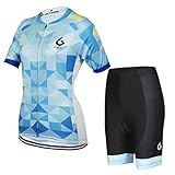 Trikot: hinter mit den kleinen Taschen für diverse Utensilien. Radhose: mit Sitzpolster. Es ist geeignet für Radsport, Radfahren, Laufen, Reiten, Camping, Wandern, Klettern für alle Jahrzeiten