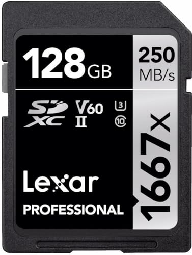 Amazon | Original Lexar 1667x V60 250MB/s Flash Memory sd cards