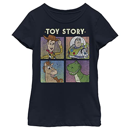 Disney Pixar Toy Story Four Buds Girls Short Sleeve Tee Shirt