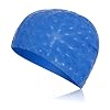 HLCappello di Nuoto Nuziale Maschio del Cappuccio Lungo del Cappuccio di Nuoto di Grande Elasticità di Nuoto dell’Acqua cap, Sapphire Blue,Sapphire Blue
