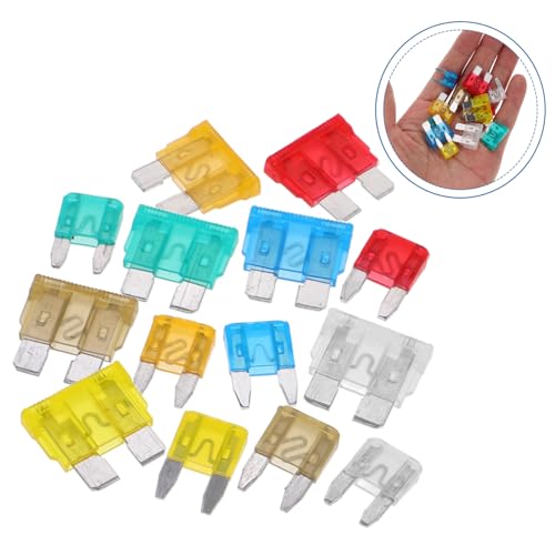 Kit profesional de fusibles para automóvil STOBAZA, 220 piezas, fusibles mini para automóvil, camión y RV miniatura 5