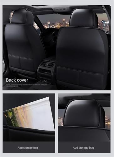 Housse de siège universelle pour Nissan Cube et Tiida en similicuir