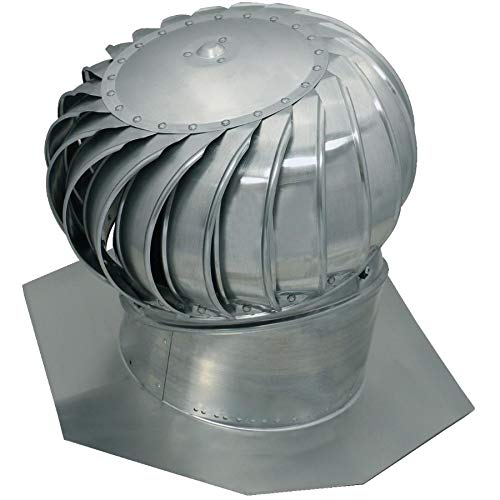 Photo 1 of **base is bent***2 X 12 inch(s) Mill Aluminum Turbine Vent