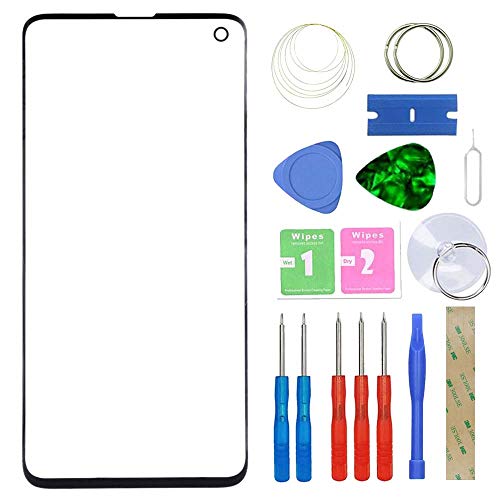 Vitre avant Galaxy S10 G973F pour remplacer un ecran tactile fendu