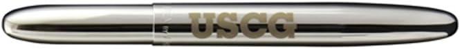 Fisher Space Pen Coast Guard Ballpoint Pen, Chrome 400USCG