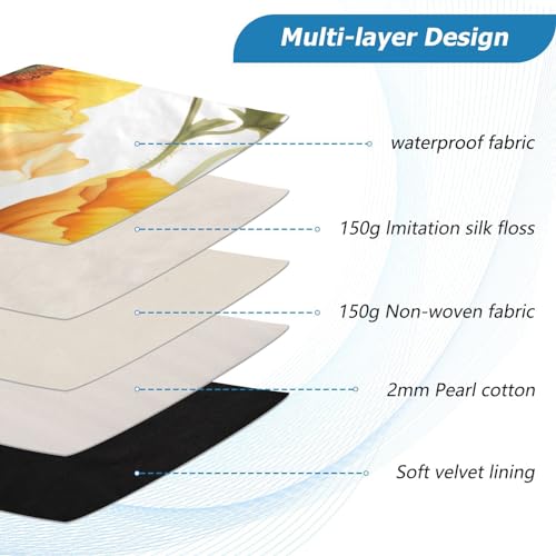 Funda para laptop floral 13-14 pulgadas para hombres y mujeres miniatura 4