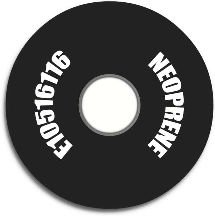 Neoprene Rubber Washers - 1" OD x 5/16" ID x 1/16" Thickness - 60 Duro Primal23 Industrial Endeavor Series Rubber Washers (100)