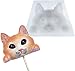 DUBENS 3D Silikonform, zum Dekorieren von Schokolade, DIY Küche, Eisblock, Süßigkeiten, Pudding, Mousse, Kerzen, künstlerische Kreation, Backform, Kuchen (Katze)