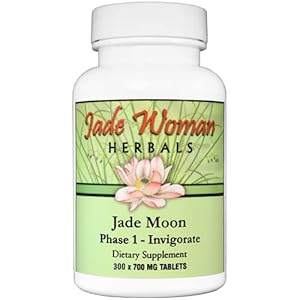 Kan Jade Woman Herbals Jade Moon Phase 1 Invigorate 300 Tablets
