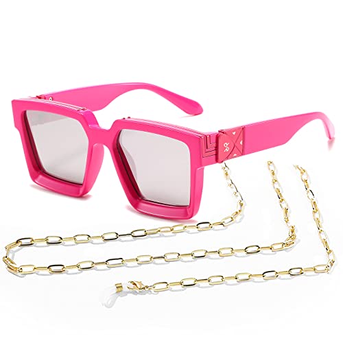 Retro Millionaire Occhiali da sole Square Metal