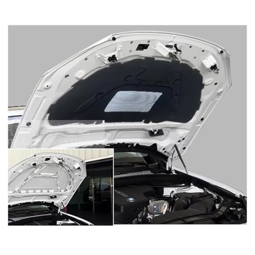 Coussin d'isolation moteur pour BMW X1 E84 2010-2015 tapis isolant de capot - 4