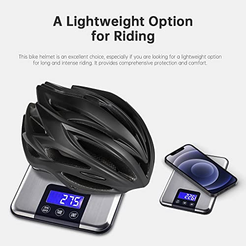 EASTINEAR Mens Bike Helmet with Visor, Cycle Helmet with Rechargeable LED Lights, Allround Cycling Helmets for Road Bike, Bicycle Helmet for Men and Women - Image 7