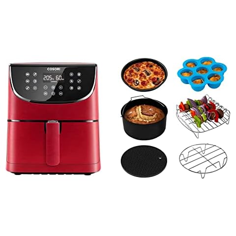Freidora sin Aceite COSORI 5.5 L con Accesorios Cover