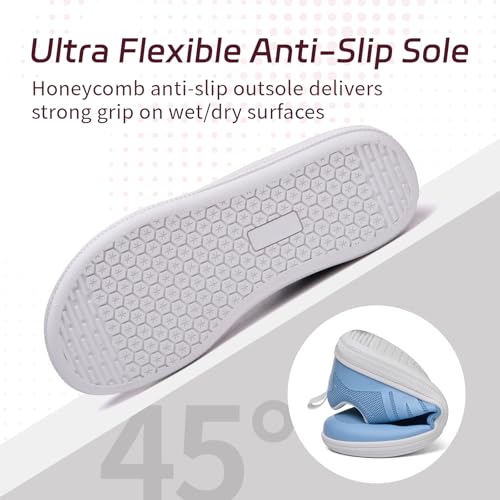 Image of Women's Barefoot Shoes Wide Toe Box Zero Drop | Lightweight Breathable Minimalist Walking Flats with Non-Slip Sole for Commute, Yoga, Gym and Casual Wear