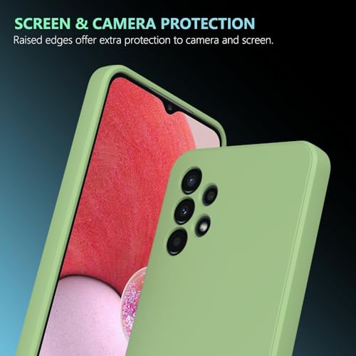 Image of for Samsung Galaxy A13 4G Case Green, Scratch Resistant with Soft Touch, Slim Thin Phone Cover for Samsung Galaxy A13 4G