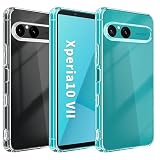 【Blxnyt】SONY Xperia 10 VII ケース クリア 軽薄 耐衝撃 TPU素材 黄変抑制 エクスペリア10VII 透明 保護カバー