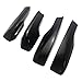 UYUYU 4pcs Black Roof Rack Rail End Cover Shell Replacement for Toyota for RAV4 2001-2005 RAV 4 Car Decoration Accessories