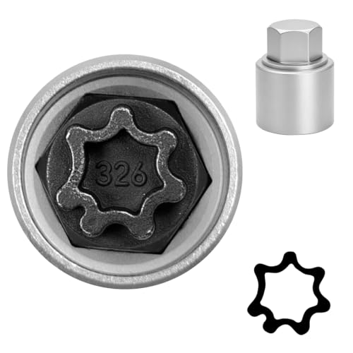 Image of 326 Wheel Locking Nut Key for Mercedes Benz, Lug Nut Removal Tool