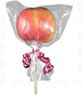 x100 (5.25 inch X 8inch) Toffee Apple Bags by Loypack