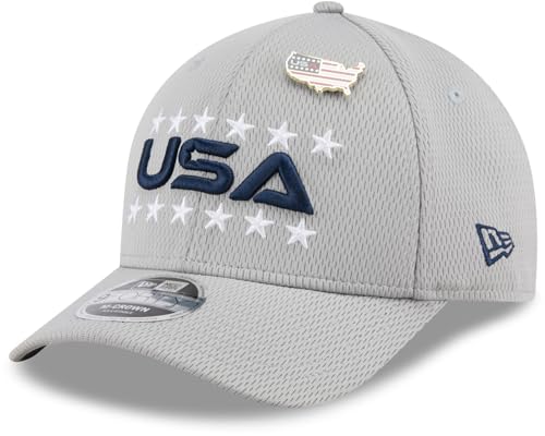 New Era NEW 2025 Mens Ryder Cup Grey Adjustable Snapback Hat