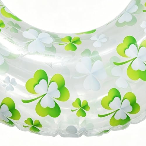 Bouée gonflable de natation transparente et imperméable haute résistance - 5