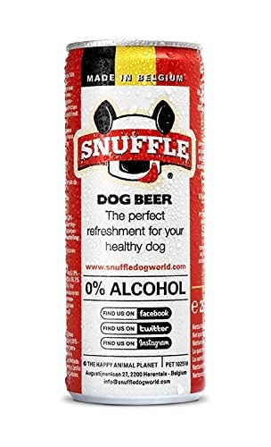 25 CL cerveza de perro sabores de vacuno enlatados comida para perros