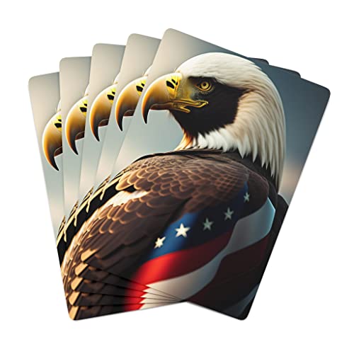 Naipes Poker Águila Americana Patriótica