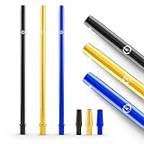 K King’z® Mundstück Shisha und Endstück Schwarz im praktischen 2er Set - Unser Schlauch Mundstück Shisha Set besteht aus hochwertigem Aluminium - Robust, Rostfrei und sehr langlebig! - Incl. eBook