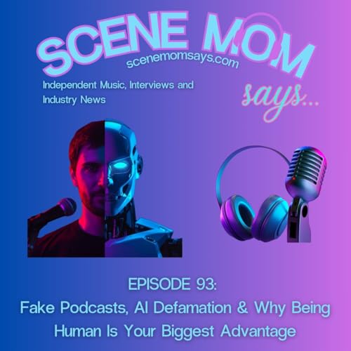 Scene Mom Says: Fake Podcasts, AI Defamation & Why Being Human Is Your Biggest Advantage