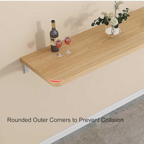 Table de bar murale pliable robuste et peu encombrante pour studio - 6