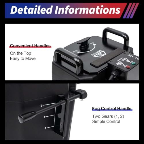 Máquina de Humo de Hielo Seco 3500W Tanque 10L 110V miniatura 4