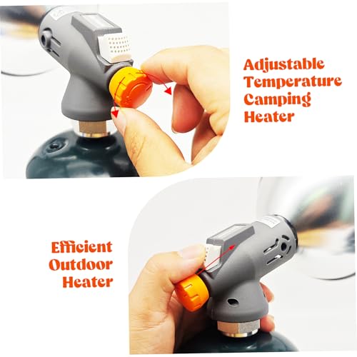 Chauffage au propane portable avec petit support et valve intégrée
