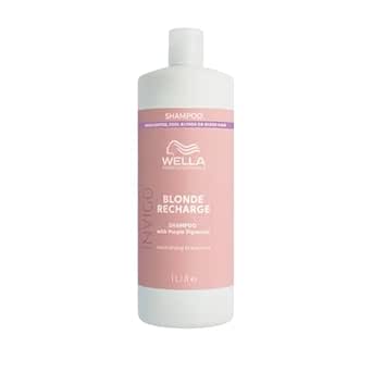 Wella Professionals Invigo Blonde Recharge Shampoo – Silbershampoo für blondes Haar – Farbschutz & Neutralisierung unerwünschter Gelbtöne