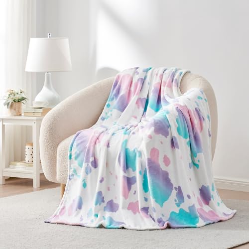 Cozy Bliss Cow Print Throw Blanket - 53% Off, Now $9.49