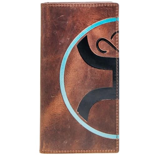 HOOEY Men's 2.0 Rodeo Wallet - HW029-BRBK One Size