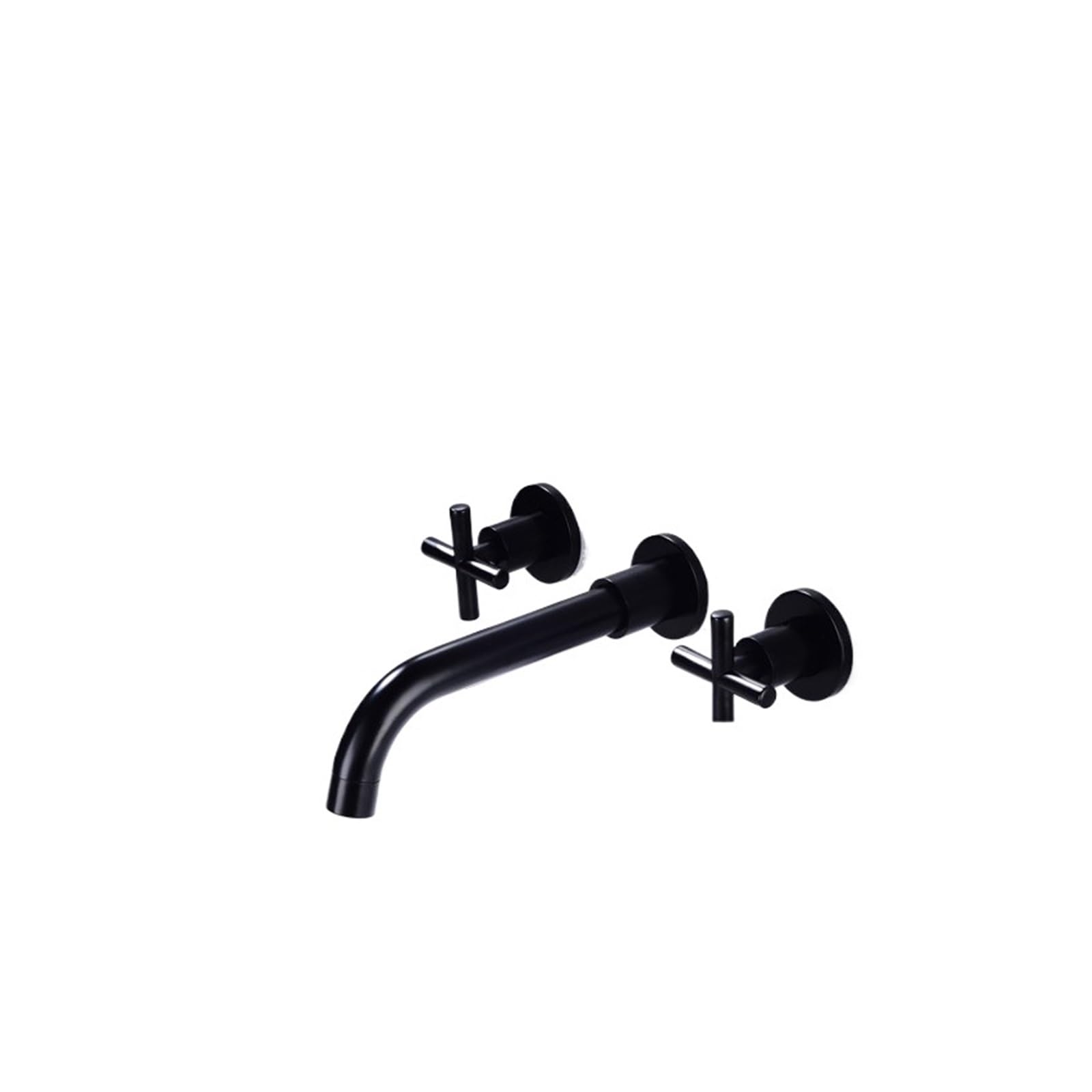Robinet cuisine laiton de prestige noir à double commande - 8