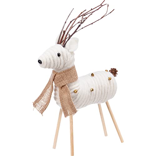 Cerf crème Primitives by Kathy statuette finition soignée - 6