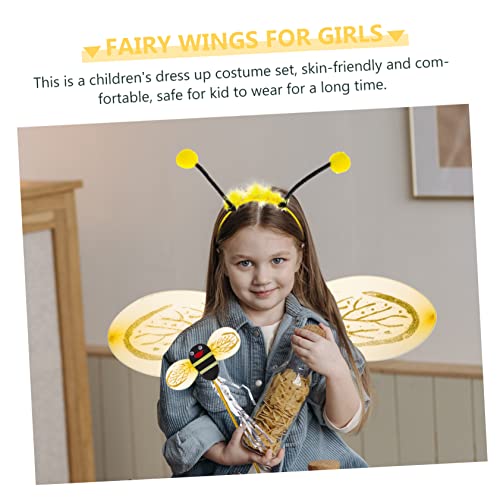 LABRIMP Adereços De Desempenho De Abelha Maquiagem Bandana Roupas Infantis Traje De Halloween Para M