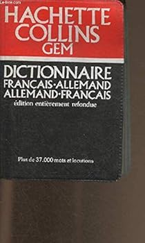 Paperback Collins Gem Francais-Allemand Deutsch-Franzosisch Dictionary (Collins Gems) Book