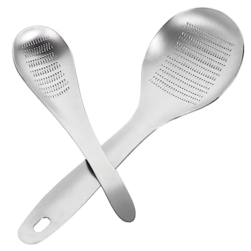 ABOOFAN 2Pcs Stainless Steel Garlic Grinders Easy Clean Garlic Crushers for Kitchen Use Portable and Garlic for Camping and Bbq Silver