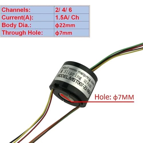 Bague collectrice pour caméra rotative et motorisation de support 2A