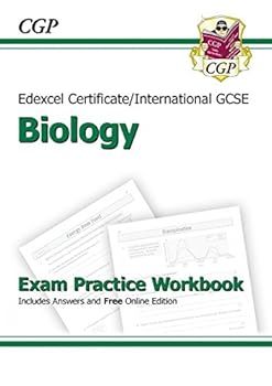 Paperback Edexcel International GCSE Biology Exam Practice Workbook with Answers (A*-G Course) Book