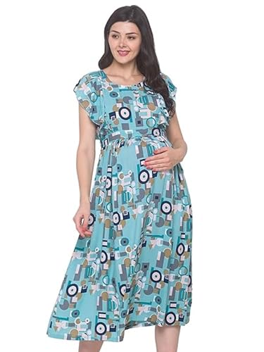 Image of AV2 Women Maternity Feeding Dress | Feeding Kurti | Nursing Dress -5071