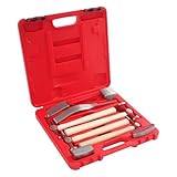 Fronimo 9PCS Car Dent Repairing Tool, Sheet Metal Puller Dent Removal Tool Car Body Repair Tool Kit for Repairing Car Dents and Door Dings