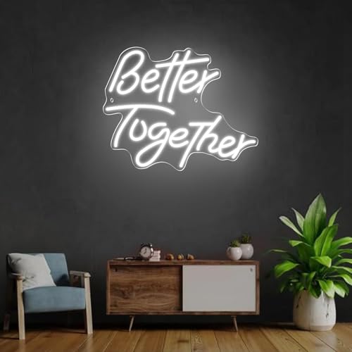 Image of Neon Sign Neon for Wall Decor, LED Neon Light Sign for Girls Room Bedroom Wedding Birthday Party
